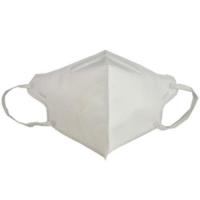 N95 Disposable Face Mask With Adjustable Ear Loops Particulate Respirator Folded Flat