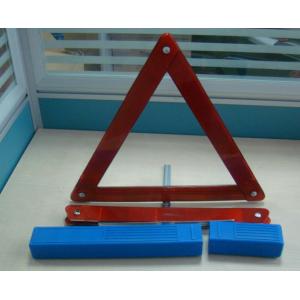 China Red PS safety reflective traffic warning triangle road sign JD5018-B, 41.5*41.5*41.5 supplier