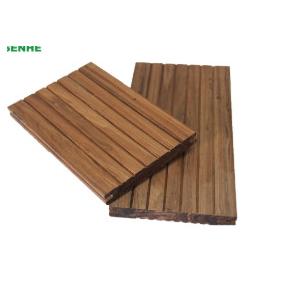 China Co Extrusion Interlock Strand Woven Bamboo Flooring 18mm Thickness Long Life supplier