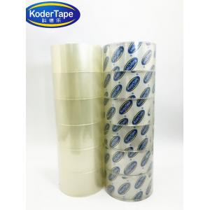 High Adhesion Clear Carton Sealing Tape , Bopp Clear Packaging Tape 35-90mic Thickness