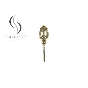 China Golden Hard Plastic Coffin Screws Funeral Accessories Lightweight And Durable PS04 supplier