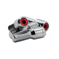 China Automotive Closed Locking Wheel Nuts Bolts Titanium Material With 5 Screws 2 Keys on sale