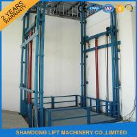 China Button Press Cargo Hydraulic Elevator Lift For Easy Operation And Safety on sale