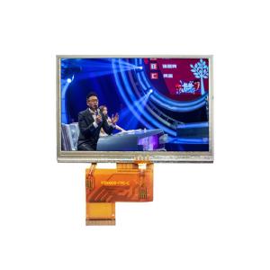 China RTP 4.3in Pequeno LCD touch screen RGB 250cd/M2 módulo de exibição LCD supplier