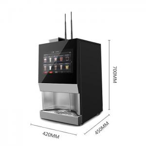 China 15.6 Touch Screen Automatic Drink Office Coffee Vending Machine CE supplier