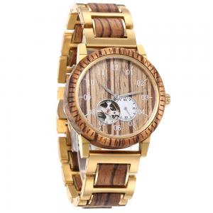 Skeleton Dial Automatic Mens Wrist Watches Mechanical Movement 5ATM Waterproof