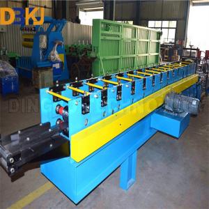 45 Steel Stud And Track Roll Forming Machine 5.5Kw Hydraulic Station