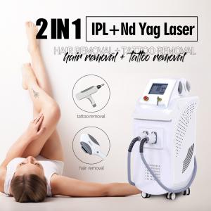 China Shr And Nd Yag Laser Ipl Hair Removal Machines Color Lcd Touch Screen supplier