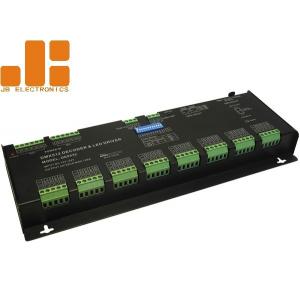 China Customized DMX512 LED Dimmer Controller For RGBW Lighting Max 4A*32CH supplier