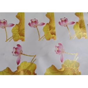 China Dye And Pigment Ink Water Decals For Furniture Low / High Temperature Resistance supplier