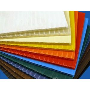 China espacios en blanco plásticos acanalados de la muestra supplier