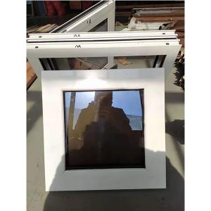 White Aluminum Mini Top Hung Window With Reflective Glass Project Awning