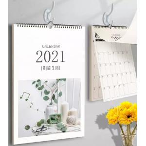 China 2022 Print Table Calendar Spiral Binding Silver / Golden Hot Stamping supplier