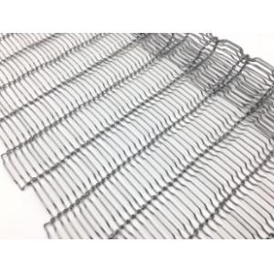 Stainless Steel Flat Flex Driven Oven Conveyor Belt Metal Wire For Cooling Cake