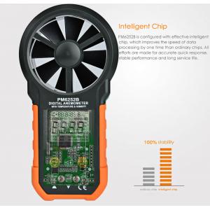 China USB Interface Hand Held Wind Anemometer , Custom Air Flow Velocity Meter supplier