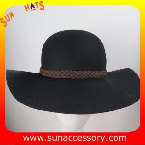 2272 hot sale wide brim floppy hats wholesale for ladies,100% Australia wool felt hats