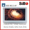 China Android Based Home Automation Customized 7 Inch Wall Mount Industrial Touch Panel With POE wholesale