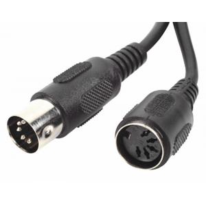 5 pin DIN Male to Female Audio MIDI/AT Extension Cable