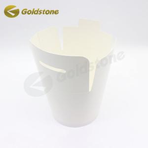 Matt Laminated Eco Paper Cup Take Away 16oz Takeout Containers Heat Insulation