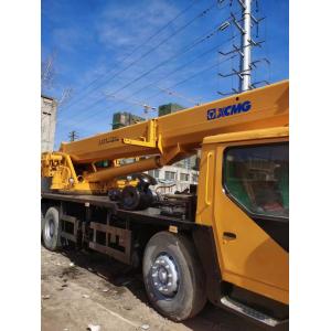 China 2015 XCMG 25 Ton Used Crane Truck QY25K5 Large View Luxury Cab supplier