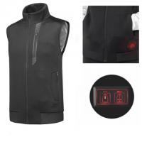 China Knitted Rechargeable Heated Vest Motorcycle  Electric Vest Warmer OEM service on sale