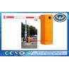 China Car Park Entrance Automatic Barrier Gate 50 / 60 Hz Vehicle Access 8 Meters Boom wholesale