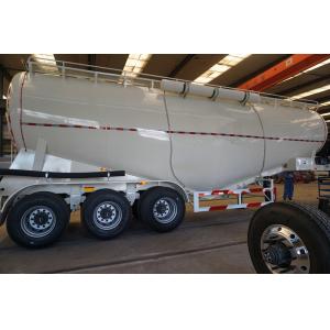 China 50m³ 65 ton powder tanker cement trailer with air compressor | Titan Vehicle supplier