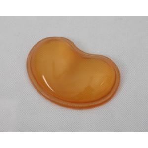 China Heart Shaped Gel Ergonomic Mouse Pads Wrist Rests PU Basic Material supplier