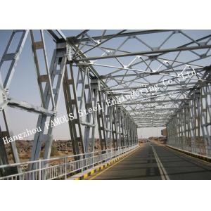 China AWS D1.1D1.5 a fabriqué la norme en acier modulaire en acier de poutre en treillis de pont de Bailey supplier