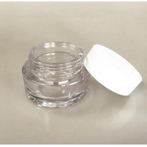 15g Luxury White Face Cream Containers Round Double Cosmetic Acrylic Jar