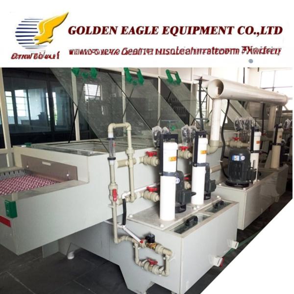 Máquina de grabado profundo de metal de 2 metros GE-JM650 con solución de ácido clorhídrico férrico
