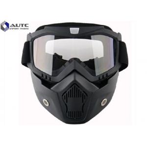 China Full Face Tactical Military Goggles TPU Windproof Reticular Construction Breathable supplier