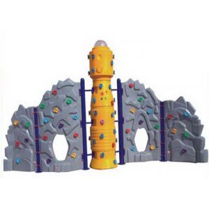China Commercial Plastic Rock Climbing Wall Panels , Kids Outdoor Climbing Wall supplier