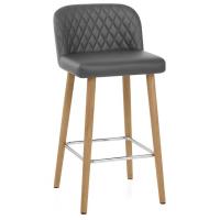 China Grey PU Bar Stool Chair on sale