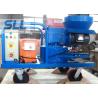 Compact Structure Cement Spraying Equipment , Spray Plaster Machine With Control