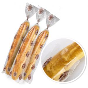 FDA PE Plastic Packaging For Bread Baguette 60-300 Microns