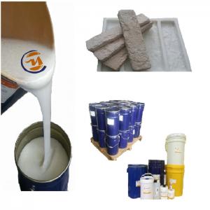 China Alkali Resistance RTV-2 Liquid Tin Cure Silicone Rubber For Making Concrete Artificial Stone Veneer Molds supplier