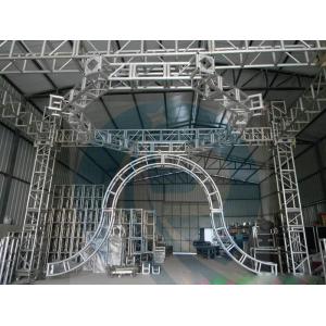 China Smart Rotating Aluminum Stage Truss System , Aluminum Roof Truss supplier