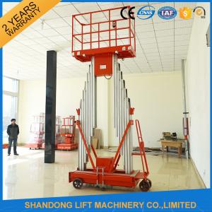 China Mini Light Weight Electric Truck Mounted Aerial Work Platforms 1.4 * 0.6 mm Table Size supplier
