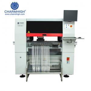 China automatic nozzle change flying camara CHM-861 Automatic High Speed Vertical SMT Pick & Place Machine supplier