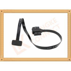 China Black 16 Pin Male To Female Obd2 Adapter Cable CK-MF16A01 For Automotive supplier