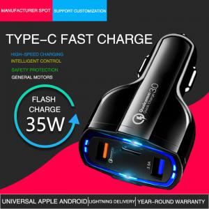 Multiple USB Port Qualcomm 3.0 Quick Charge PD Car Charger