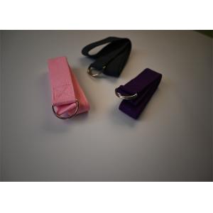 Durable Yoga Belt Stretching Strap With Adjustable D Ring Buckle