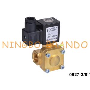 0927100 3/8'' NC Brass Solenoid Valve For Screw Air Compressor