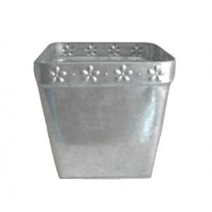 0.285mm thickness PMS Round Galvanized Zinc Ash Bucket