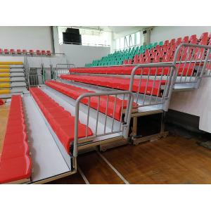 HDPE Retractable Bleacher Retractable Auditorium Seating For Stadium