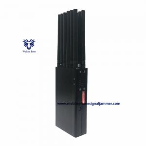 China GSM 3G 4G 5g WiFi GPS Mobile Phone Signal Jammer 12 Bands Portable All Frequency Customized supplier