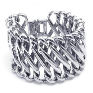 China High Quality Tagor Stainless Steel Jewelry Fashion Men's Casting Bracelet PXB112 supplier