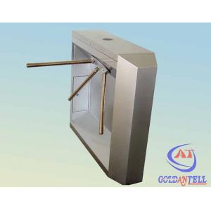 Anti Tail Security Airport Biometric Turnstile Barrier Led Display For School / Hotel