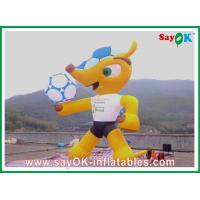 China Sport Games Inflatable Cartoon Characters H3 - 8m PVC Colorful Mascot Cartoon Characters For Birthday Parties on sale